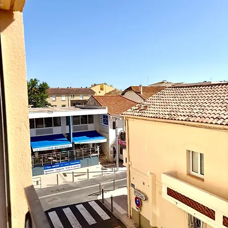 Avec Balcon 100m De La Et Du Port Apartment Valras-Plage